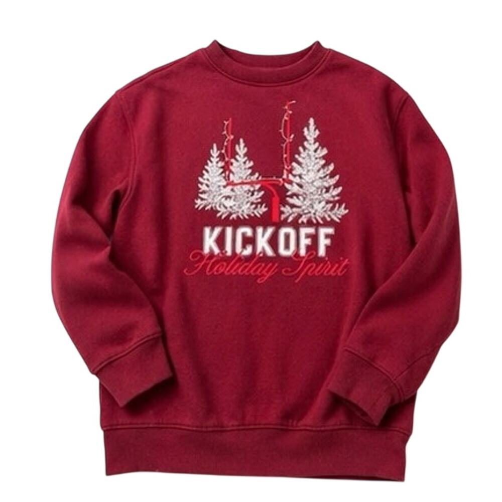 All in Motion Kids Holiday Crewneck Sweatshirt Size M(8)